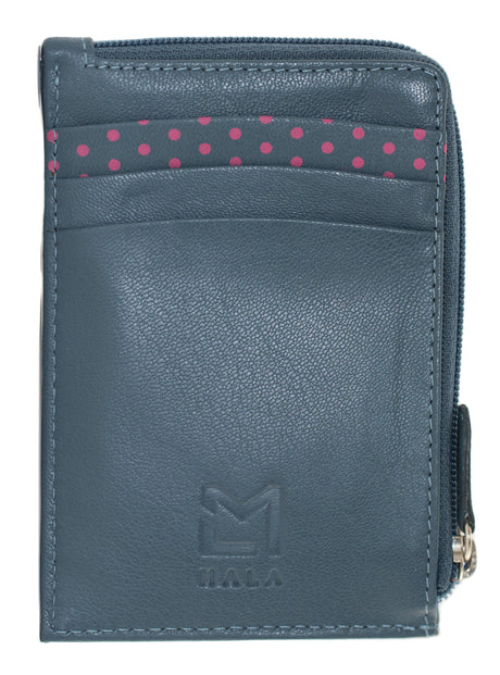 Sakura Navy Card & Coin Purse