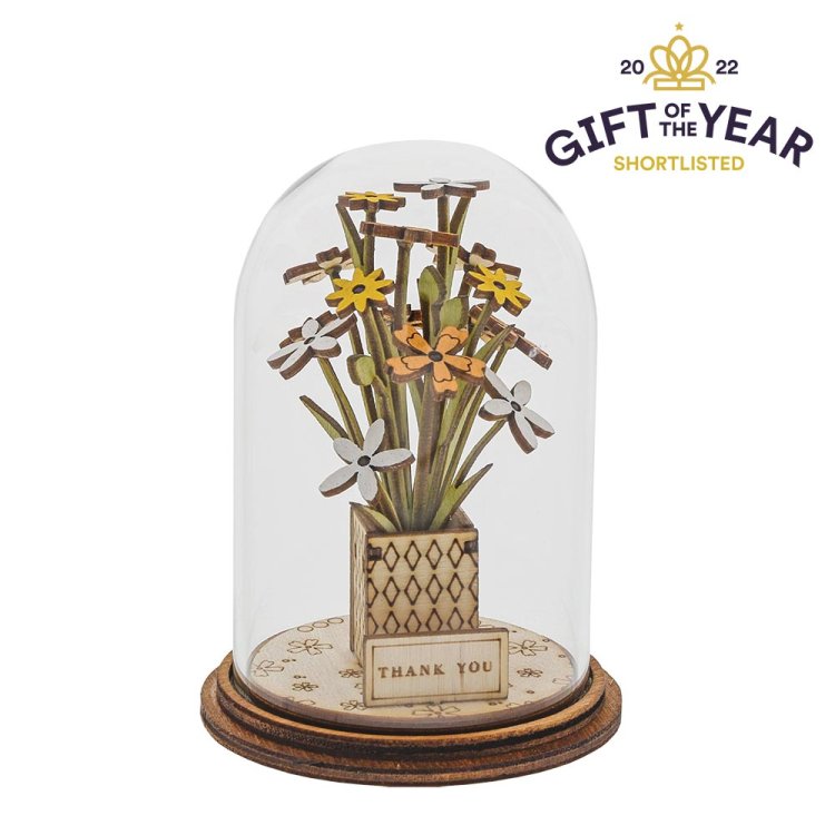 Thank You Flower Figurine-Kloche