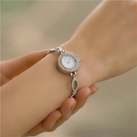 Newbridge Ladies Watch Link Bracelet Double Clasp