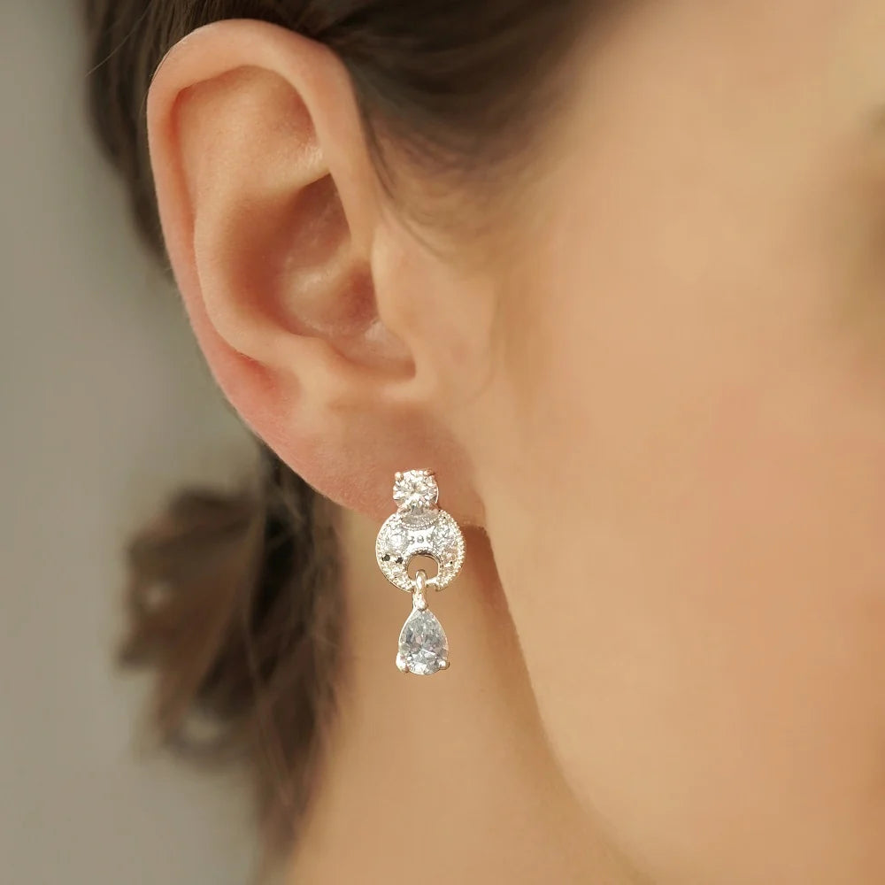 Newbridge Vintage Tear Drop Earrings