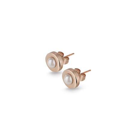 Newbridge Stud Earrings with Cream Stone