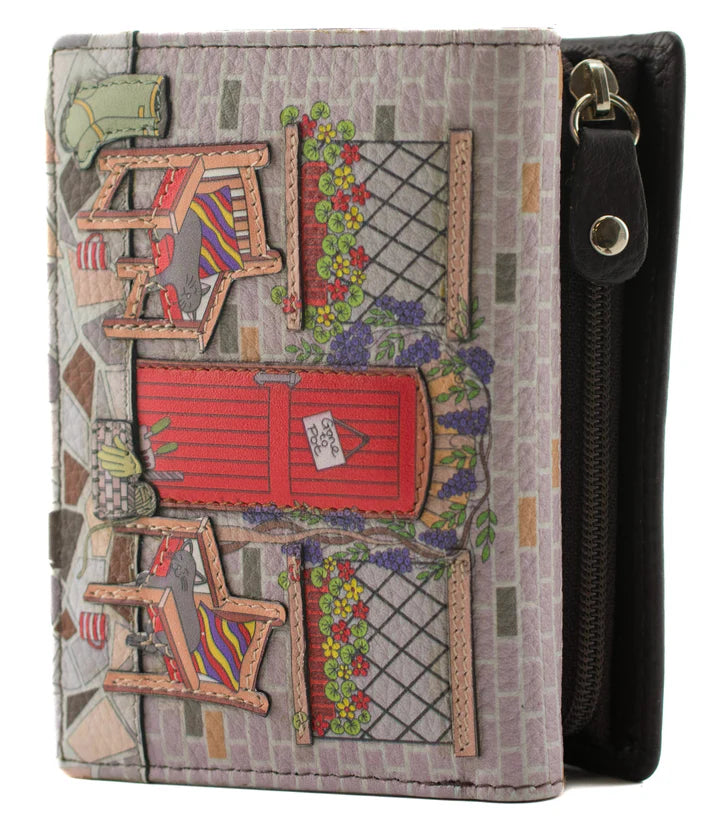 Gone to Pot Compact Tri Fold Purse