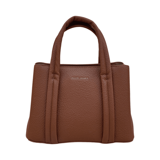David Jones Cognac Tote Handbag