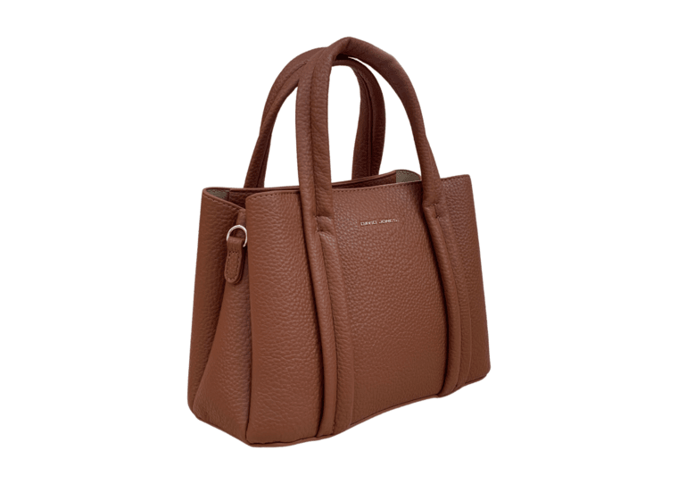 David Jones Cognac Tote Handbag