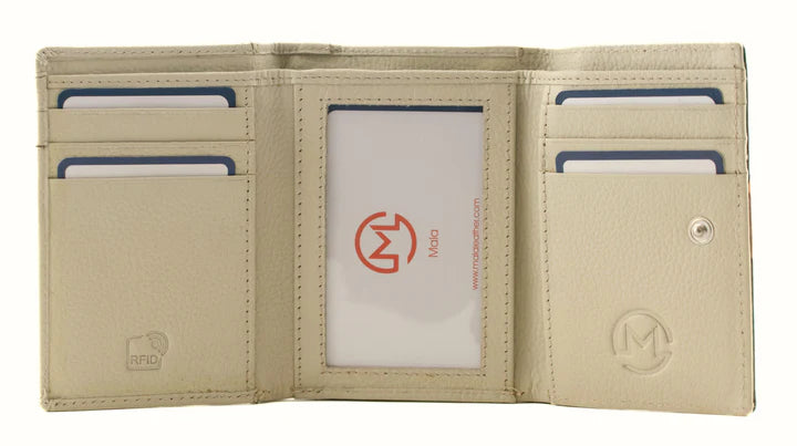Foxglove Forest Compact Tri fold Purse
