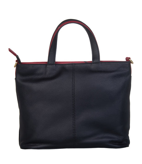 Mason Multi way Black and Red Grab Bag