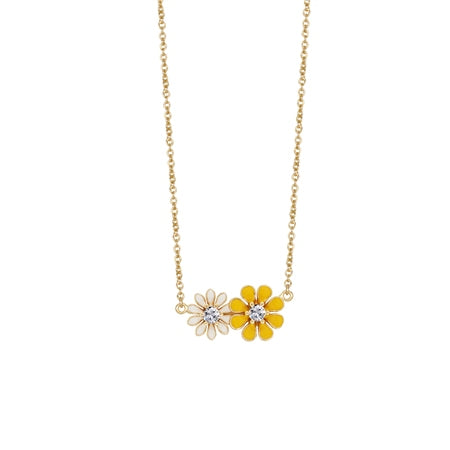 Newbridge Yellow and White Floral Pendant