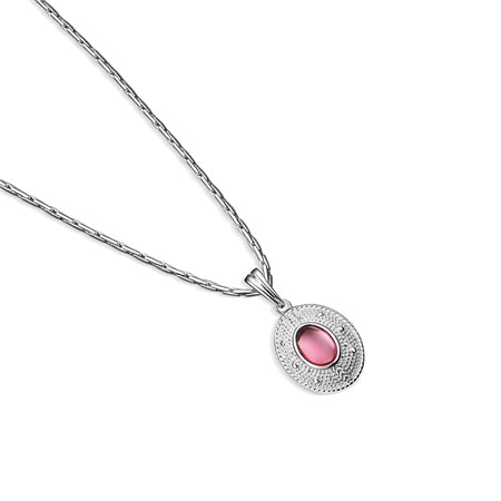 Newbridge Pendant with Pink Stone