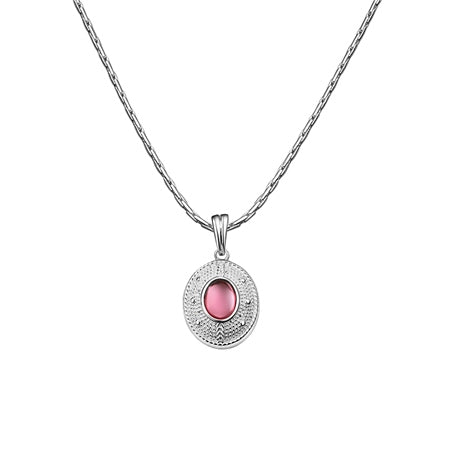 Newbridge Pendant with Pink Stone