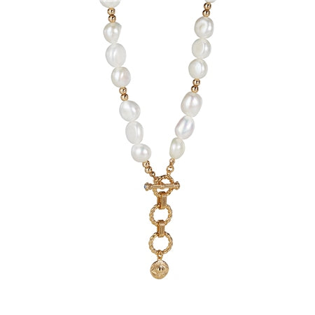 Newbridge Sappho Large Baroque Pearl Necklace