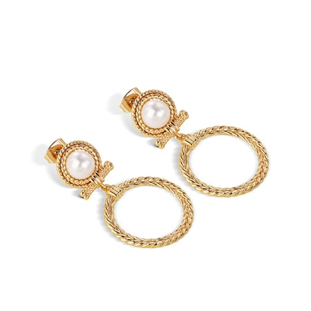 Newbridge Sappho Statement Pearl Earrings