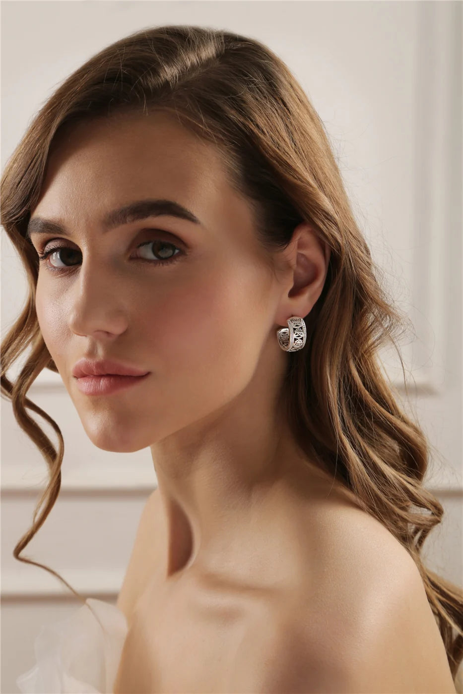 Newbridge Ti Amo Hoop Earrings