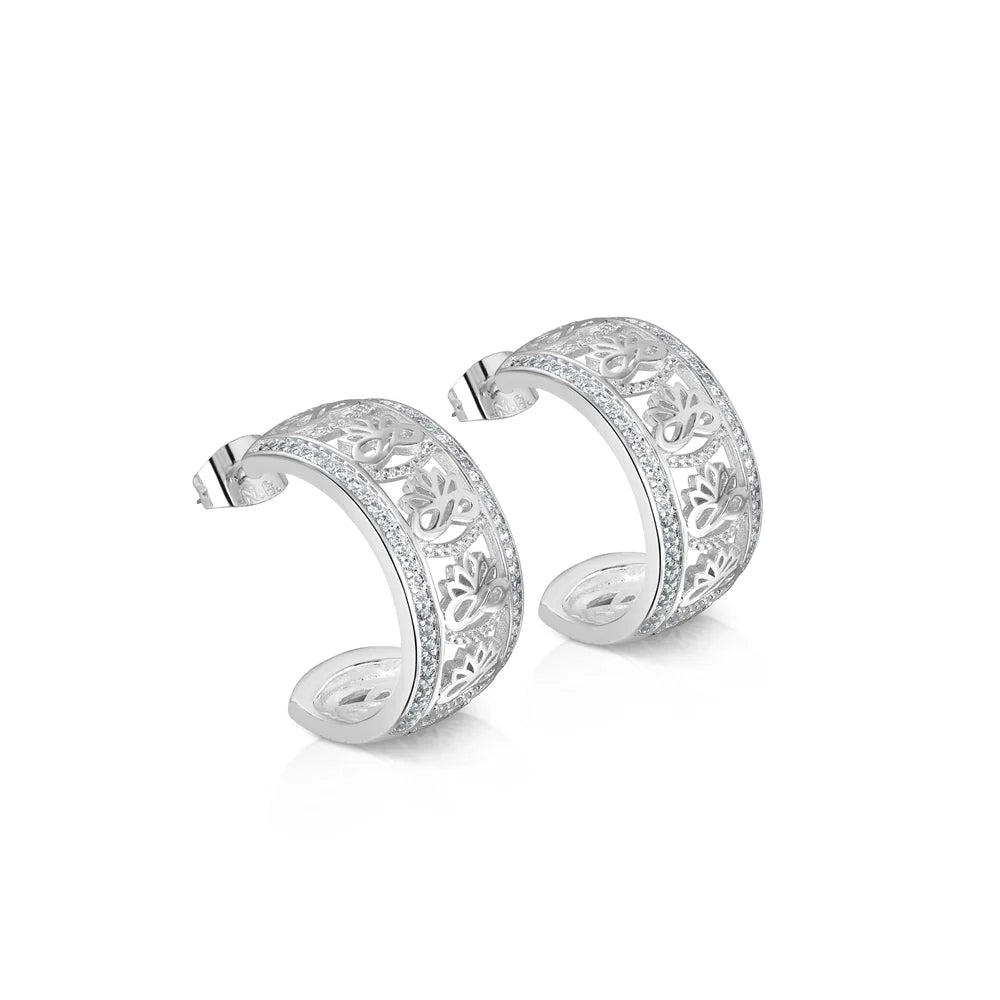 Newbridge Ti Amo Hoop Earrings