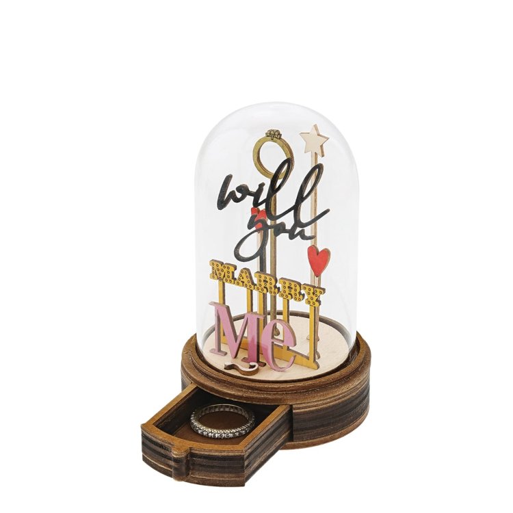 Marry Me Ring Box Figurine-Kloche