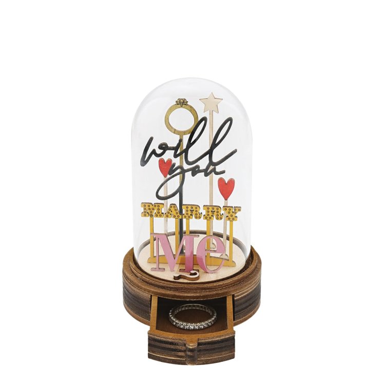 Marry Me Ring Box Figurine-Kloche
