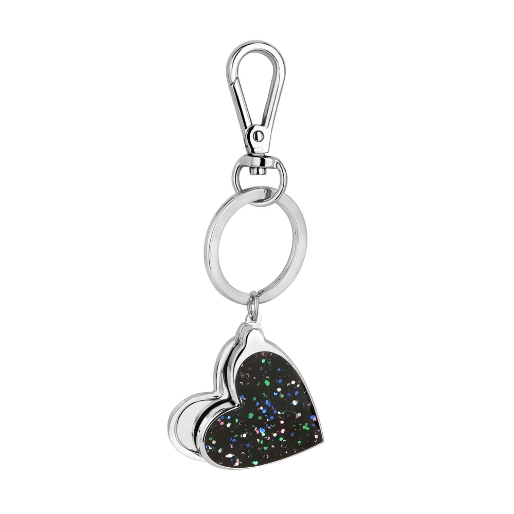 Newbridge Heart and Mirror Keyring
