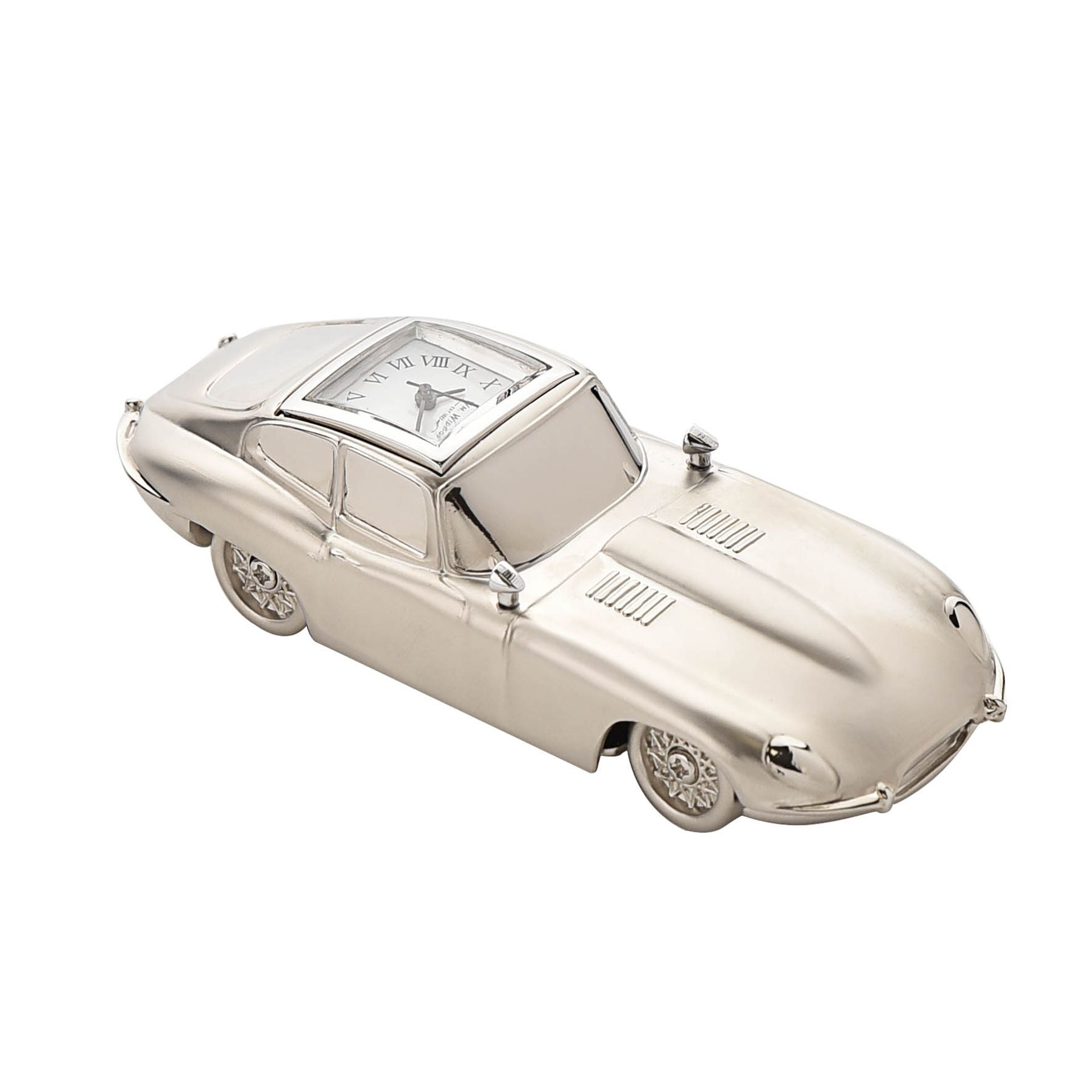 Miniature Clock Vintage Sports Car