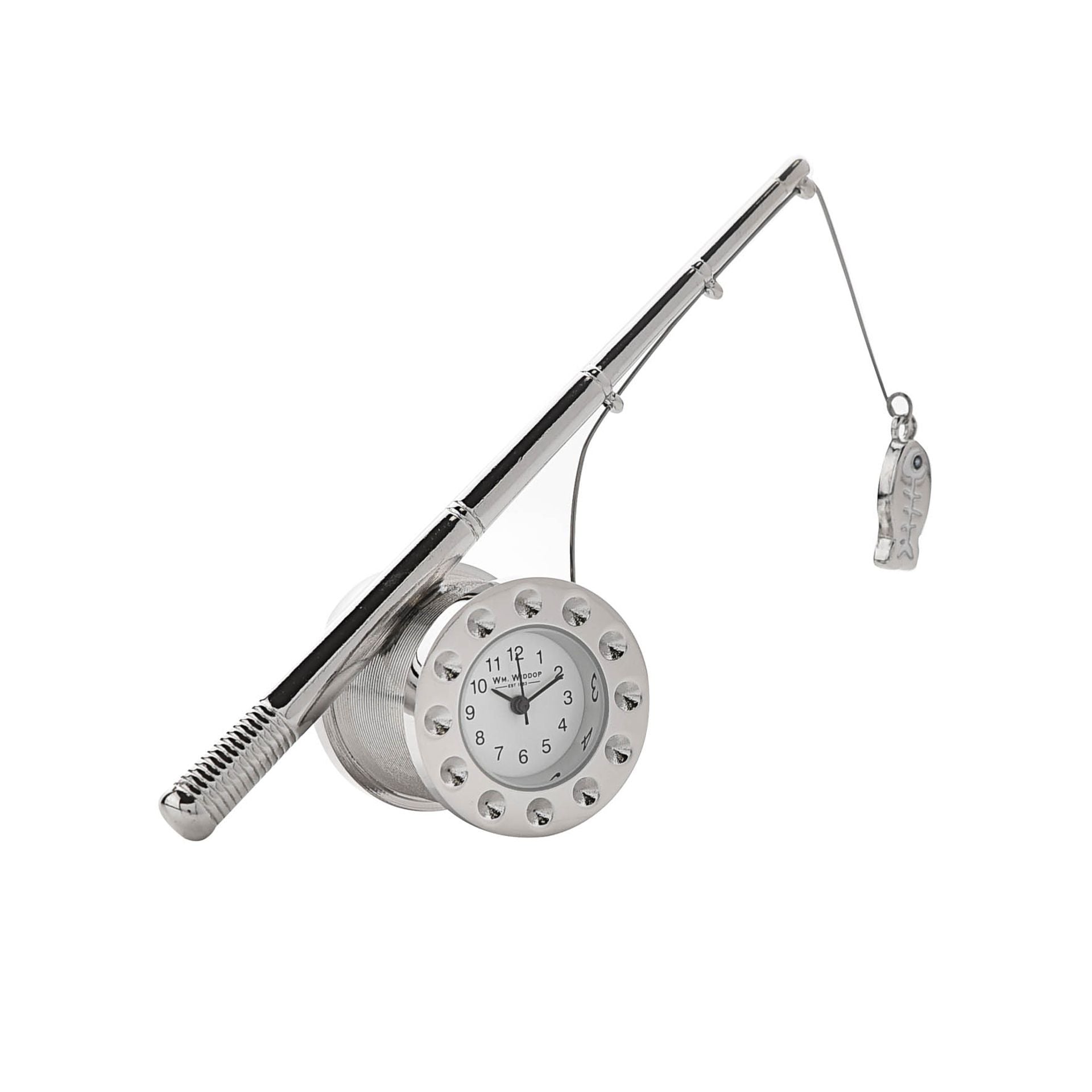 Miniature Clock Fishing Pole