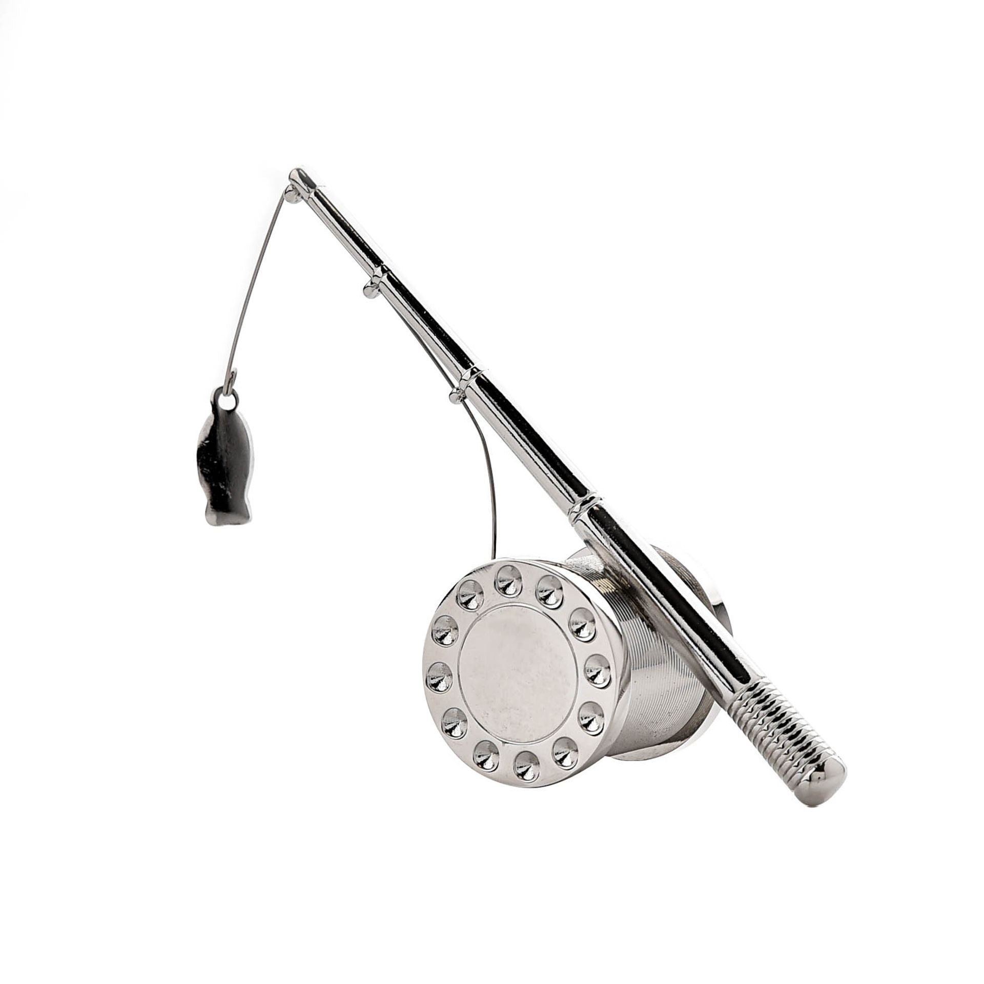 Miniature Clock Fishing Pole