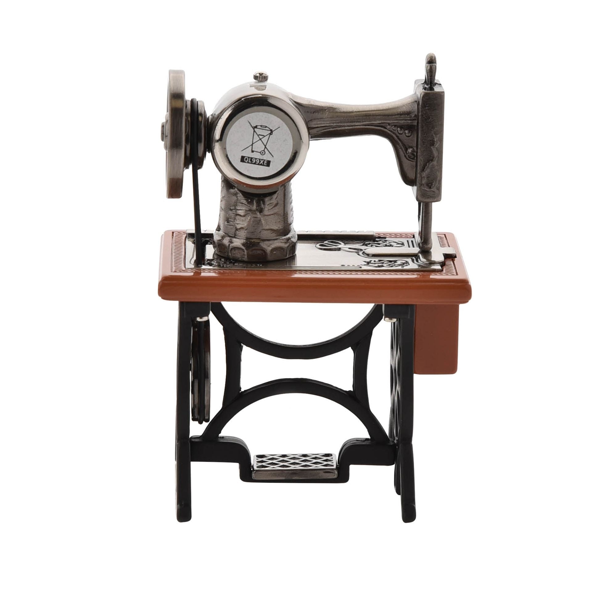 Miniature Clock Sewing Machine