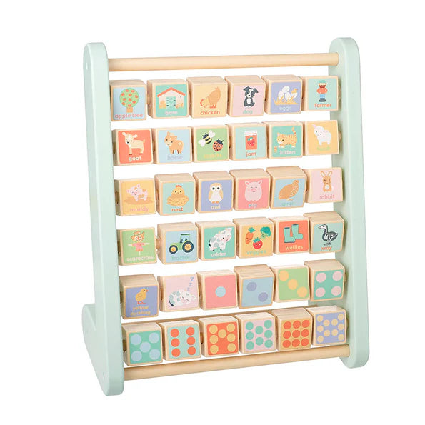 Farm Animal Alphabet Abacus