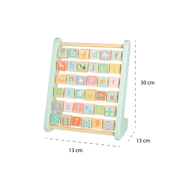 Farm Animal Alphabet Abacus