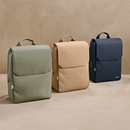 Cluse Nuitée Backpack, Almond, Gold Colour