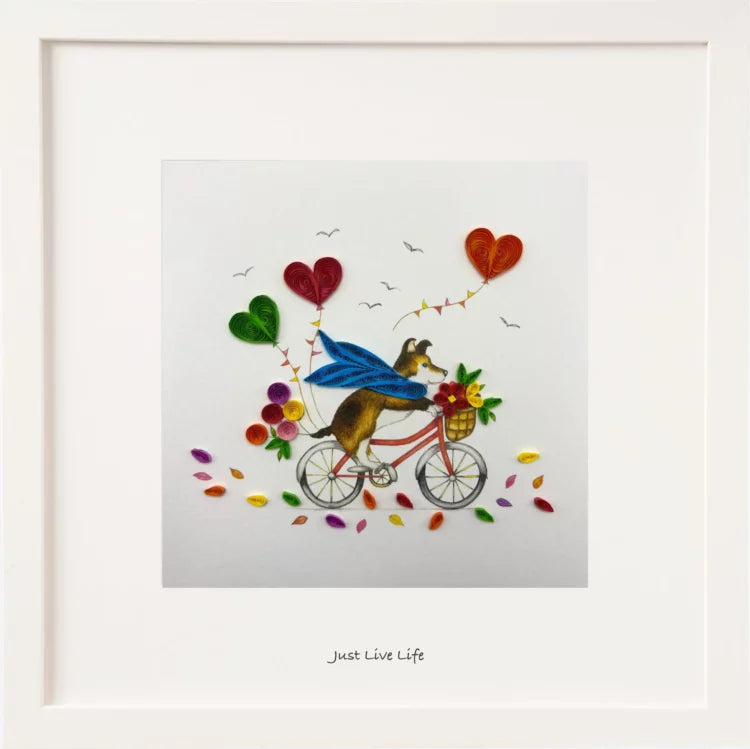 Just Live Life Quill