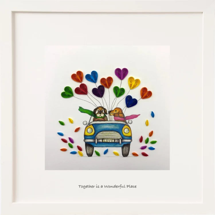 Together Is A Wonderful Place Quill