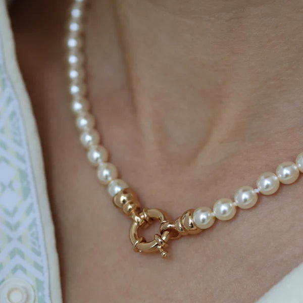 Burren Grace Pearl Necklace