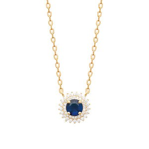 Burren Madelyn Sapphire Necklace