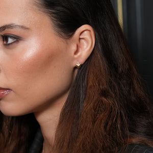 Burren Young Hearts Stud Earrings