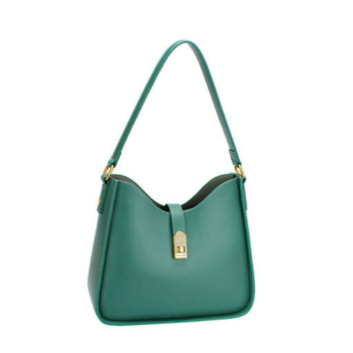 David Jones Green Shoulder Handbag