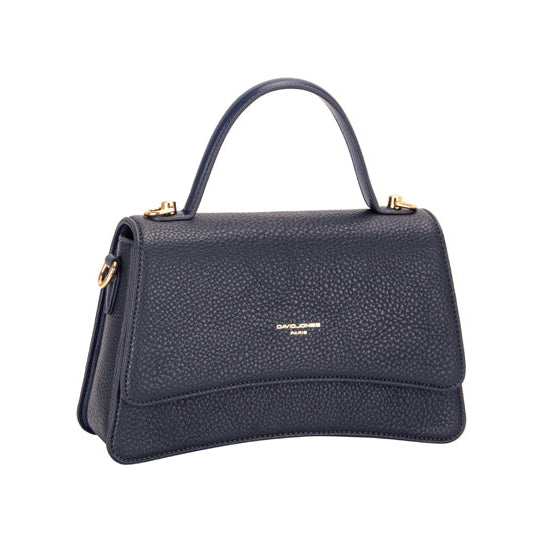 David Jones Navy Medium Crossbody With Grab Handle