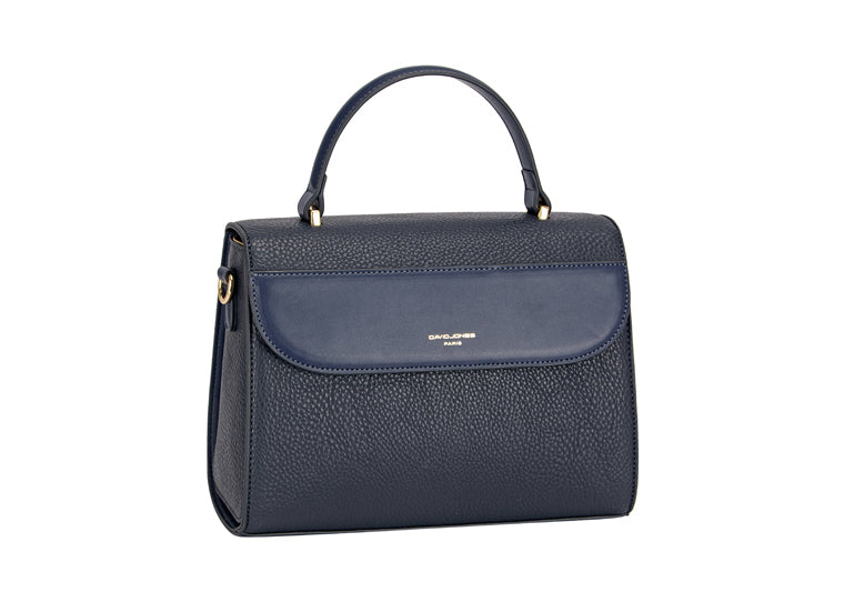 David Jones Navy Large Crossbody With Grab Handle