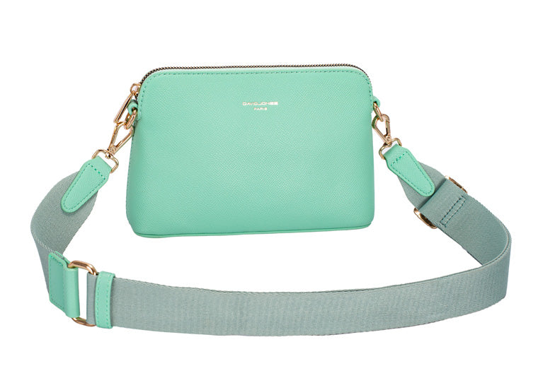 David Jones Small Turquoise Crossbody