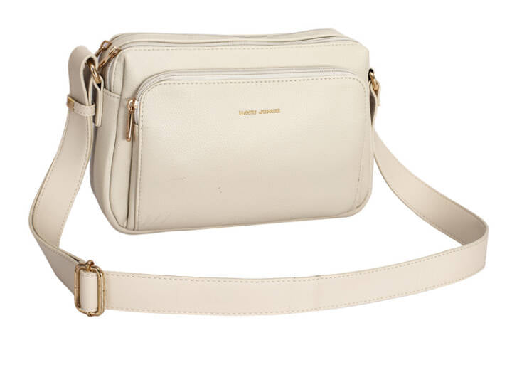 David Jones Medium Almond Milk Crossbody