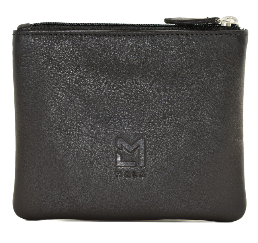 Bella Black Highland Cow Coin Purse RFID