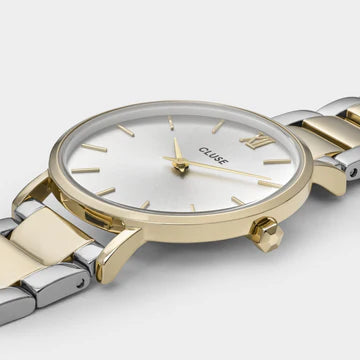 Cluse Minuit Watch Steel, Two-Tone