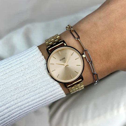 Boho Chic Petite Watch Steel, Full Gold Colour
