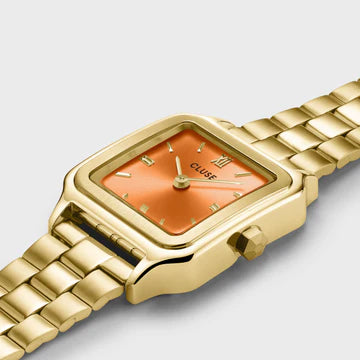 Cluse Gracieuse Petite Watch Steel, Apricot, Gold Colour CW11807