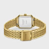 Cluse Gracieuse Petite Watch Steel, Rainbow stones, Gold Colour