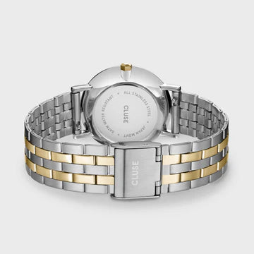 Cluse Pavane Petite 2.0 Watch Steel, Coconut Milk, Two-Tone