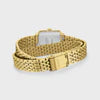 Cluse Gracieuse Mini Watch Double Steel, Forest Green, Gold Colour