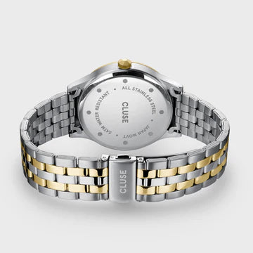 Cluse Aravis 3-Hand Watch Steel, Blue, Two-Tone