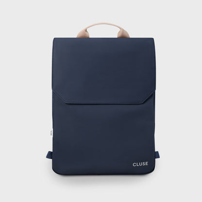 Cluse Le Réversible Backpack, Dark Blue Caramel, Silver Colour