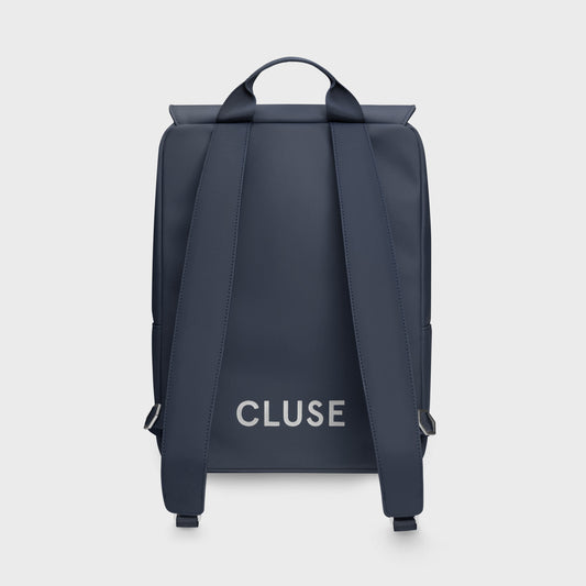 Cluse Nuitée Backpack, Dark Blue, Silver Colour