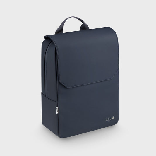 Cluse Nuitée Backpack, Dark Blue, Silver Colour