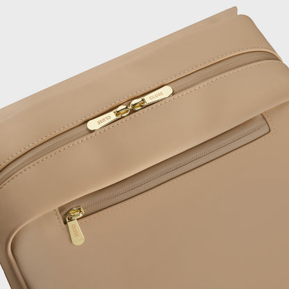 Cluse Nuitée Backpack, Almond, Gold Colour
