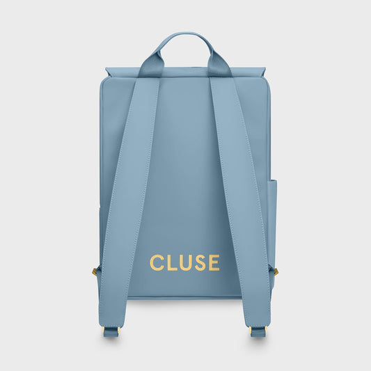 Cluse Nuitée 2.0 Backpack, Steel Blue, Gold Colour